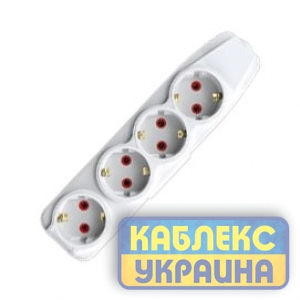 Колодка для подовжувача 4-а з з/к швидкий монтаж GISelt Premium (67шт.)