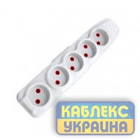Колодка для подовжувача 5-а без з/к швидкий монтаж GISelt Premium (64шт.)