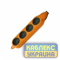 Колодка 4-а без з/к будівельна, помаранчева, двостороння ударостійка каучукова (160 шт/ящ)