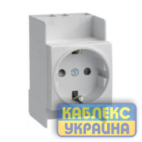 Розетка на дін-рейку з з/к 16 А