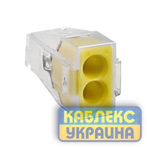 Клемник з'єднувальний для моноліту 2-х провідний (100)