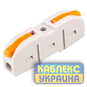 Клемник з'єднувальний   1-х провідний, двосторонній (25)