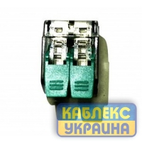 Клемник з'єднувальний 2-х провідний, прозорий (100)