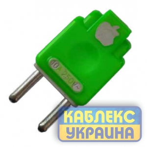 Вилка без з/к плоска кольорова РАСПРОДАЖА