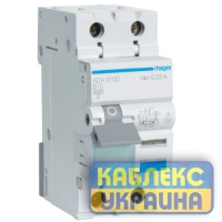 Диф.авт. 1+N 10А  B 30мА Hager 6kA