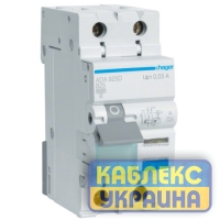 Диф.авт. 1+N 25А B 30мА Hager 6kA