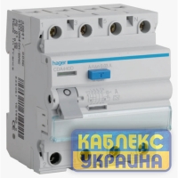УЗО 4х40 А 30mA, А Hager 6kA