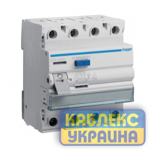 УЗО  4х40 А 300mA, А  Hager 6kA