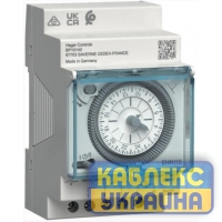 Таймер модульний аналоговий добовий 16А, 1НВ, без резерва ходу, 3М