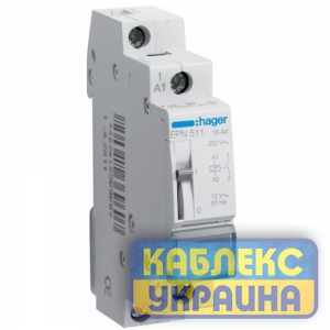Импульсное реле 12 В/16А, 1НВ Hager