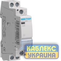 Контактор 25А 2НВ 230B, 1м Hager