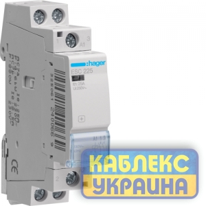 Контактор 25А 2НВ 230B, 1м Hager