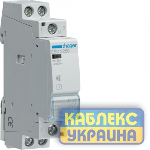 Контактор безшумний 25A, 2НВ, 230В, 1м