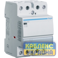 Контактор 40А 2НВ 230B, 3м Hager