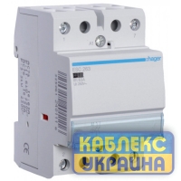Контактор 63А 2НВ 230В, 3м Hager