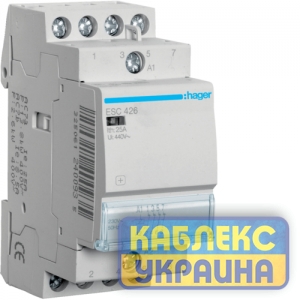 Контактор 25А 4Н3 230B Hager
