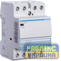 Контактор 40А 4НВ 230В, 3м Hager