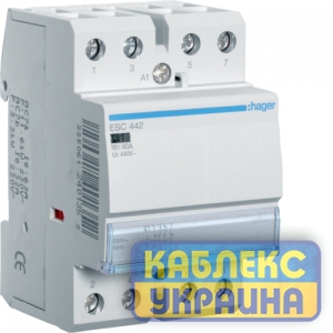 Контактор 40A, 2НВ+2НЗ, 230В