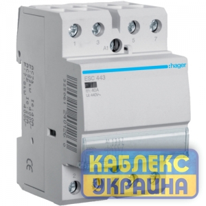 Контактор 40A, 3НВ+1НЗ, 230В