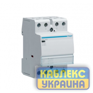 Контактор 63А 4НВ 230В, 3м Hager