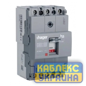 Авт.вык. х160 100А 3п 18 кА Hager