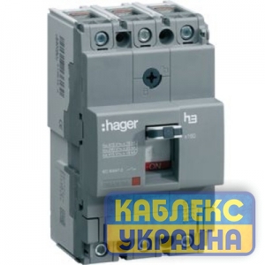 Авт.вык. х160 125А 3п 18 кА Hager