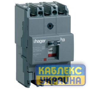 Авт.вык. х160 160А 3п 18 кА Hager