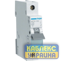 Авт.выкл. 1р 06А Hager 6kA