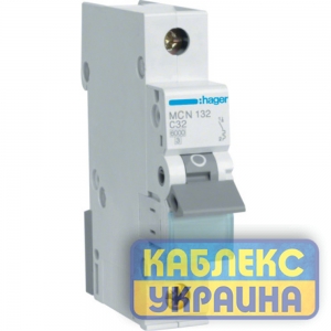 Авт.выкл. 1р 32А Hager 6kA