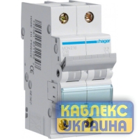 Авт.выкл. 2р 16А Hager 6kA
