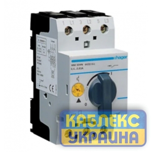 Автоматичний вимикач для захисту двигуна, Iуставки=2,4-4,0 А, 2,5м