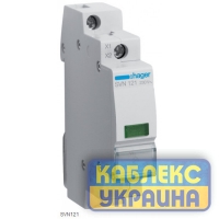 Индикатор LED, 230B, зеленый, 1м Hager