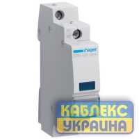 Индикатор LED, 230B, синий, 1м Hager