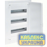 Щит на 36 модулів внутрішній з білими дверцятами (3х12) GOLF Hager Розмір 352*543*98 IP40