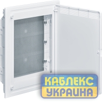Щит 3-рядний для ММ-обладнання, внутрішній, білі пластикові перфоровані двері, GOLF Розмір 460*543*98 IP20
