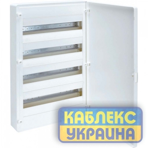 Щит на 72 модулі зовнішній з білими дверцятами (4х18) GOLF  Hager Розмір 390*647*99 IP40