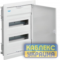 Щит 24(28) внутрішній з металевими дверями, без клем  VOLTA Hager Розмір 348*505*89 IP30