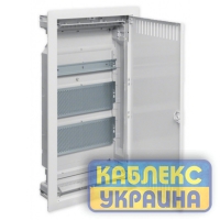 Щит 3-рядний для ММ-обладнання,внутрішній з металевими дверями,  VOLTA Hager Розмір 348*630*95 IP30