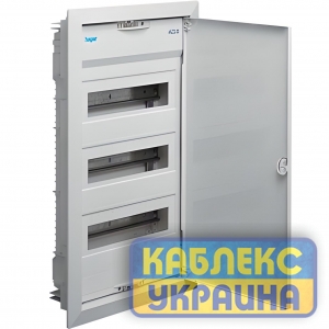 Щит 36(42) внутрішній з металевими дверями, без клем  VOLTA Hager Розмір 348*630*89 IP30