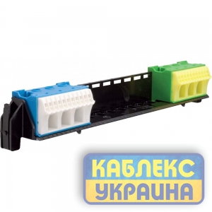 Держатель с клеммами PE/N: 11xN+11xPE/3xN+3xPE Hager (6 шт)