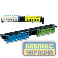 Держатель с клеммами PE/N: 19xN+17xPE/5xN+5xPE Hager (6 шт)
