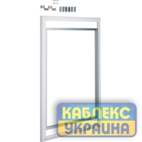 Рамка для вставок для 3-рядного щита VOLTA, біла Hager