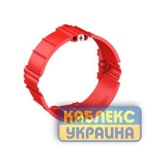 Подовжувач установчої коробки для цегляної стіни, h=24мм, червоний/ПС