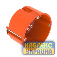 Установча коробка HG 47 для гіпсокартонних стін, 68х47, помаранчевий/ПП