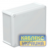 Коробка розподільча Т-250  без кабельних вводів, 240х190х95, ІР66, ультрафіолетостійкий, ударостійк