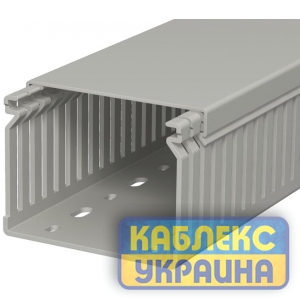 Перфорований кабельний канал 80x60 / ПВХ