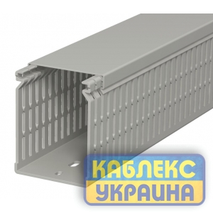 Перфорований кабельний канал 60x80 / ПВХ