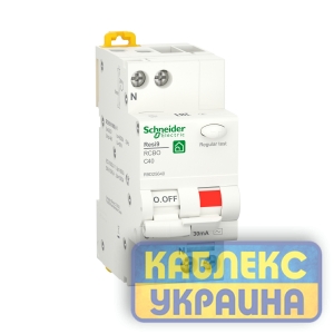 ДИФ АВТ RESI9 6kA 1P+N 40A C 30mA АC