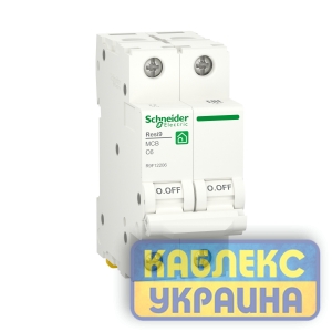 АВТ ВИМ RESI9 6kA 2P 06A C