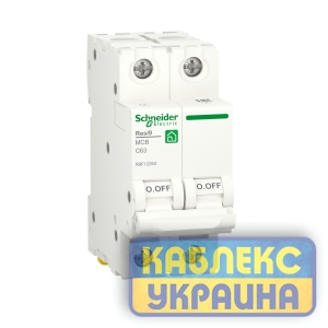 АВТ ВИМ RESI9 6kA 2P 63A C